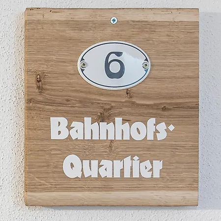 Ferienbahnhof Fichtental Bahnhofs-quartier Prackenbach